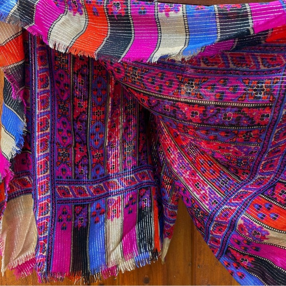 YSL colorful scarf - Picture 6 of 7